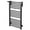 colorA, variant on Qiyester 15 Bars Towel Warmer Heated Towels Rack For Bathroom Electric Heated Towel Heater W/timer & Temperature Control Clothes Holder for Family Swimming Pool Salon (Black)