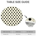 thumbnail image 5 of Vintage Polka Dot Tablecloth with Classic Retro Dot Pattern, Colorful Dots Design, Minimalist Geometric Texture for Dining Table, 5 of 6