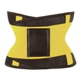 thumbnail image 1 of Faja moldeadora de cintura para mujer, moldeadora de abdomen y pérdida de peso Amarillo 2XL, 1 of 7
