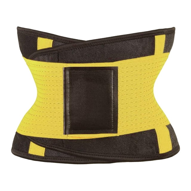 Faja moldeadora de cintura para mujer, moldeadora de abdomen y pérdida de peso Amarillo 2XL