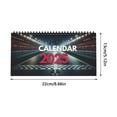 2025 Racing Calendar Premium Desk Planner with Stunning Circuit