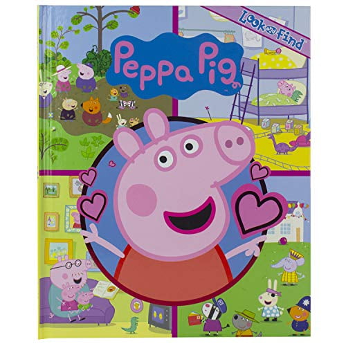 Pre-Owned Peppa Pig Look and Find Hardcover Book (PI Kids) 9781503725829 Paperback