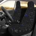 thumbnail image 2 of Pofeuu Mathematica Science Print Automotive Car Seat Covers Flat Cloth Full Set Seat Covers,Car Seat Covers front seats for Cars Trucks and SUVs(Two packs), 2 of 7