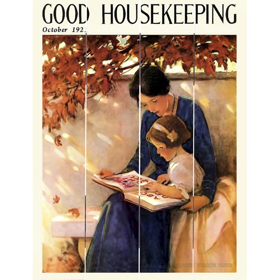 Wood Wall Art - Good Housekeeping Oct 1921