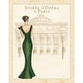 thumbnail image 2 of Andrea Laliberte 12x14 White Modern Wood Framed Wall Art Titled - Opera, 2 of 5