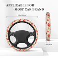thumbnail image 5 of Balery Strawberries print Steering Wheel Covers Elastic Skidproof Steering Wheel Protective Cover Case for Men Women Universal 15 Inches Cars Accessories, 5 of 8