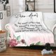 thumbnail image 2 of LHSHID Daughter Birthday Gifts Gifts for Daughter from Dad Daughter Blanket from Dad Daughter Gifts for Birthday Graduation Father Daughter Gifts to My Daughter Blanket Throw 30"x40", 2 of 6