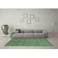 thumbnail image 3 of Ahgly Company Indoor Rectangle Abstract Light Blue Contemporary Area Rugs, 7' x 10', 3 of 4
