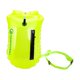 thumbnail image 1 of Bolsa de flotador de natación profesional de PVC transparente con bolsillos para teléfono Verde, 1 of 9