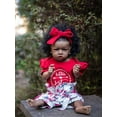 thumbnail image 3 of Takanini Silicone Newborn African American Black Soft Body Doll Playset, 3 of 6