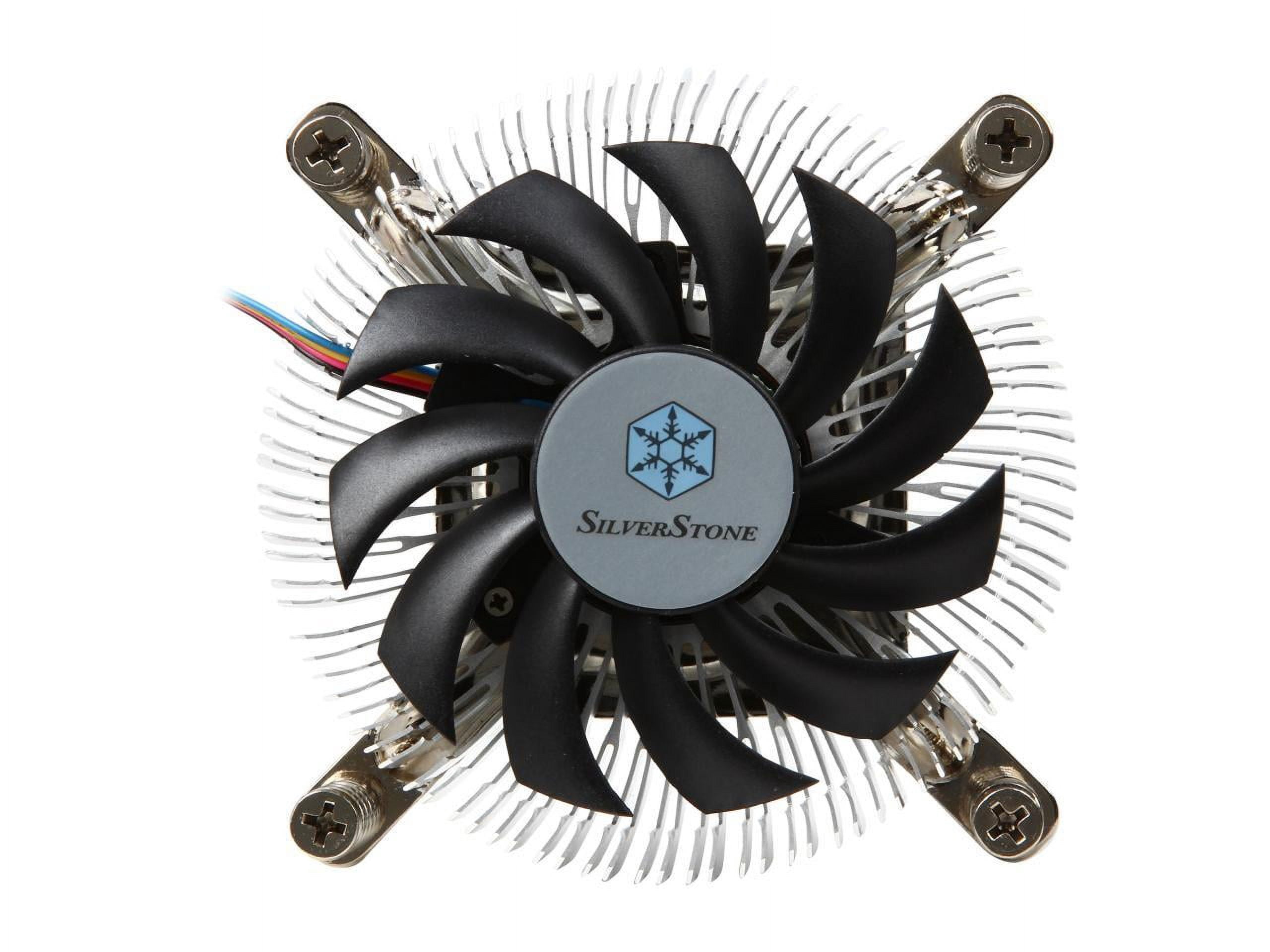 SILVERSTONE NT07-115X Super Slim Profile CPU Cooler LGA 1156/1155/1150 Intel LGA115X