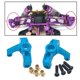 thumbnail image 5 of 1 par de telemando modelo de vehículo taza de dirección para 1/24019 144001 camiones coche DIY piezas de actualización Azul Hugo Copas de nudillos de dirección delantera RC, 5 of 7