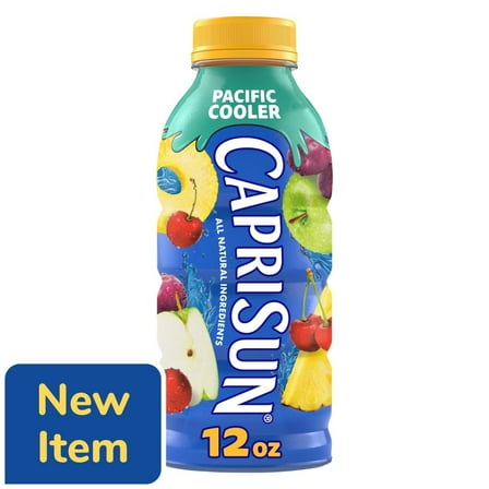 Capri Sun Pacific Cooler Mixed Fruit Naturally Flavored Juice Drink Blend - 12 fl oz - Pack of 2