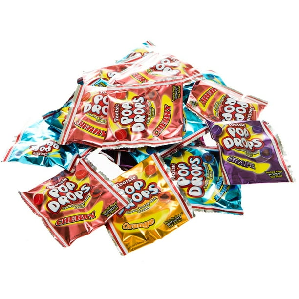 Tootsie Pop Drops Mini Pouches 25 ct - Walmart.com ...
