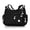 Black, variant on KXF Nylon Crossbody Bags for Women Waterproof Shoulder Bag Ladies Multi Pocket Tote Handbag Travel Messenger Bag