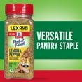 thumbnail image 2 of McCormick Lemon & Pepper Seasoning, 11.37 oz Bottle, 2 of 18