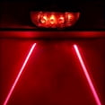 thumbnail image 1 of SUTENGDA Bicycle LED Tail Light with 5 LED Lights and 2 Laser Beams - ABS Material  Seatpost Installation  Battery Powered Does Not Include AAA Batteries  Suitable for 36V or Below, 1 of 7