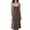 Gray, variant on Musefolio Women’s Sleeveless V-Neck Cami Nightgown Summer Lace Trim Slim Fit Solid Color Sexy Lingerie Sleepwear Dress S-XL