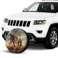 thumbnail image 2 of KAKALAD Native American Horse 03 Universal Spare Tire Cover Car Vehicle Tools For Rv SUV Truck Camper Travel Trailer Accessories Buckle 16” Inch, 2 of 6