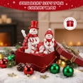thumbnail image 7 of Ayieyill Snowman Christmas Decorations Indoor Tabletop Christmas Decor Snowman Christmas Holiday Gift, 7 of 7