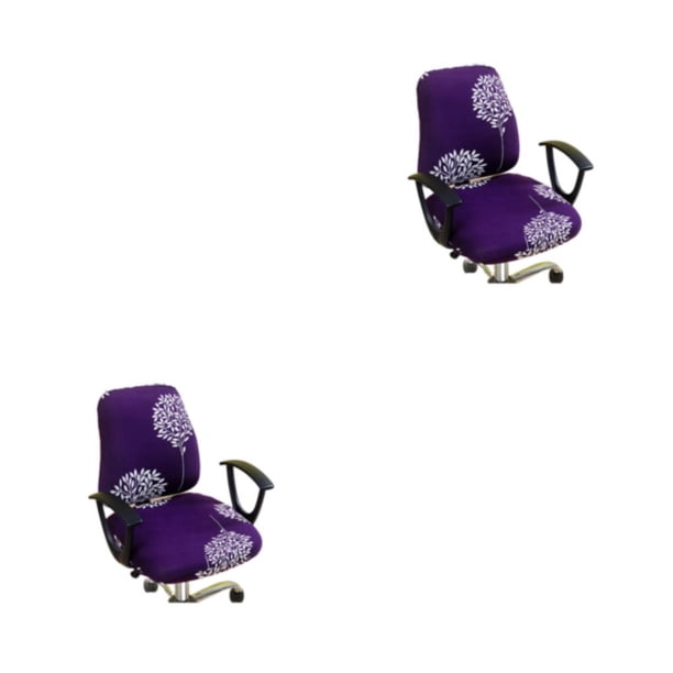 Billuyoard 2 protectores de silla con amplia aplicación, elegante y efecto protector, antideslizante, funda para silla de oficina. portada de amor simple 2Conjunto