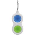 thumbnail image 3 of Simple   Toy, Portable Stress Relief Silicone Handheld Mini Keychain Early Education Brain Teaser Push Bubble Sensory Keychain Toy For Students And Adults, 3 of 8