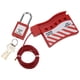 thumbnail image 4 of Candado de Cable ANGGREK kit completo de acero inoxidable 2 m para gabinete eléctrico, 4 of 8