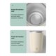 thumbnail image 5 of RKSTN Electric coffee cup Automatic Magnetic Stirring Coffee Mug, Rotating Home Office Travel Mixing Cup Funny Stainless Steel Self Mixing Coffee Tumbler, 5 of 9