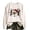 Beige 29#, variant on Women Christmas Novelty Print Sweatshirt Round Neck Cozy Pullover Regular Fit Soft Top for Xmas Theme Gift for Women