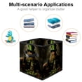 thumbnail image 2 of Saint Patrick's Day Foldable Storage Baskets with Handle, 10.8"x10.5"x10.6", Large Capacity Cube Organizer Storage Cubes, 2 of 6