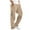 🔥 Khaki_New, variant on Men's Outdoor Cargo Pants Fitness Trousers Multiple Pockets Solid Color Straight Leg Durable Comfortable Design Versatile Everyday Activewear Easy Movement Ideal for Hiking and Work