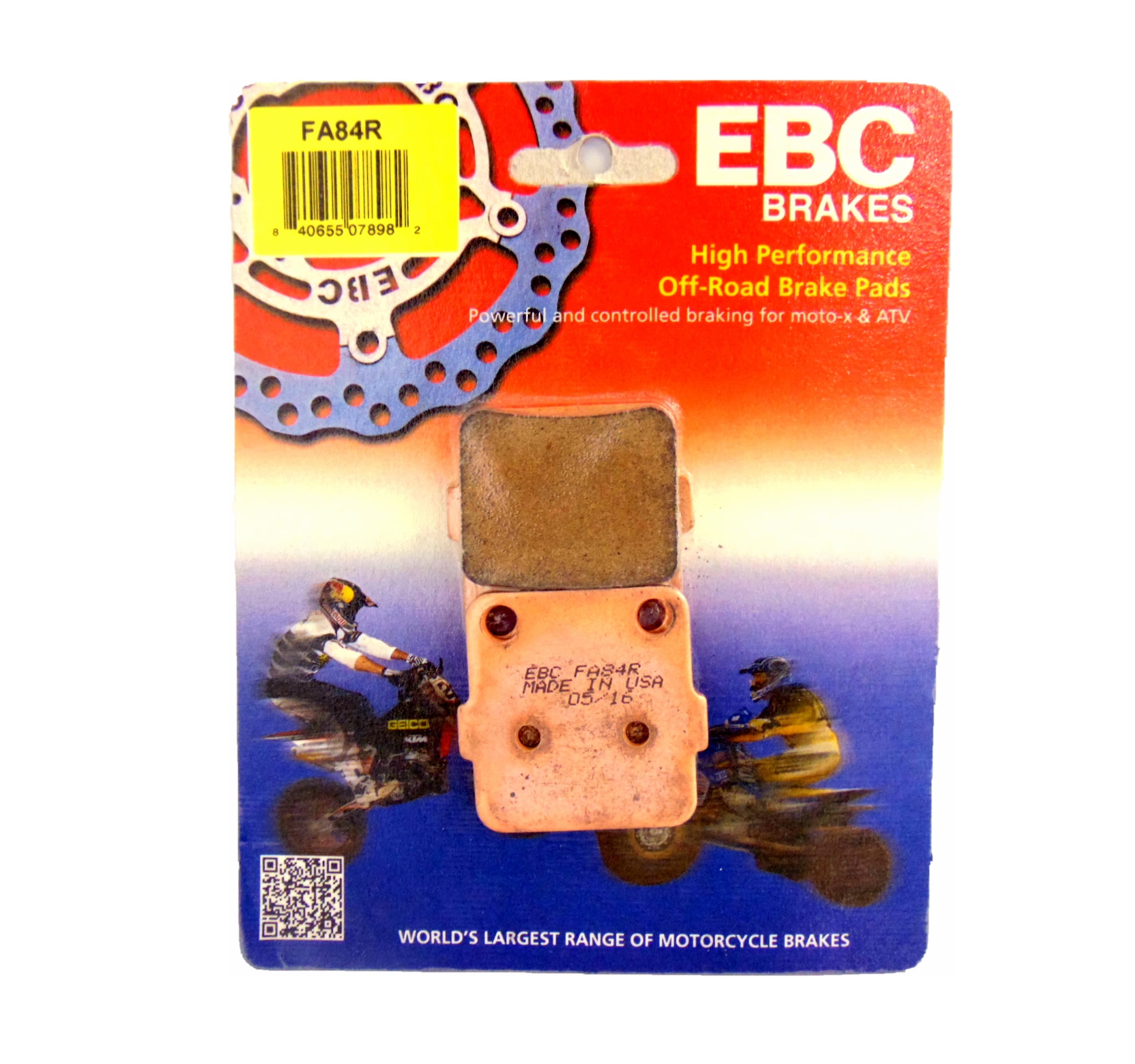 Braking BRAKING PASTIGLIE FRENO POSTERIORI YAMAHA YFS R BLASTER 2003-06 BRAKE PADS REAR 