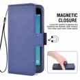 thumbnail image 4 of Samsung Galaxy J7-2015 Case, Cell Phone Leather Sleeve PU Leather Case Wallet Cell Phone Case Cover Compatible for Samsung Galaxy J7-2015 Leather Case - Blue, 4 of 7