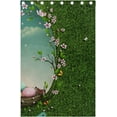 thumbnail image 5 of Coolnut Easter Bunny Egg Blackout Curtain for Bedroom, 2 Panels Thermal Insulated Blackout Drapes Long Darkening Curtains with Grommets for Living Room 55 x 72 Inch, 5 of 5