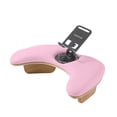 thumbnail image 4 of Nail Art Pillow Arm Rest for Nails Tech Phone Holder PU Leather Comfort for Home Nail Salon Use, 4 of 7