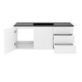 thumbnail image 6 of Modway Vitality 48" Single Sink Bathroom Vanity in White Black, 6 of 8