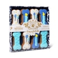 thumbnail image 3 of Thoughtfully Bone-Shaped Baked Dog Biscuits Gift Set, Boy Blue Theme, 8 Count, 3 of 8