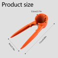 thumbnail image 3 of MVRLSH Chip Clips Household Thick Orange Walnut Peeling Tool Walnut Shelling Artifact Nut Hazelnut Opener, 3 of 9