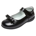thumbnail image 3 of ibiyuan Toddler Girls Dress Shoes Little Kids Mary Jane Ballet Flats Flower Girl Wedding Party School Uniform Shoes, 3 of 5