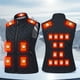 thumbnail image 4 of Ropa Deportiva Abrigo Térmico Chaquetas Térmicas Eléctricas Chaleco USB Nylon para Mujer, 4 of 9