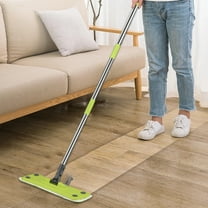 Latrodar 360° Rotatable Cleaning Mop,Stainless Steel Handle And Extension,for Upgraded Floor Tile Cleaning green 17.8x5.4 Inch Home Essentials