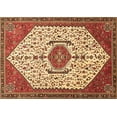 thumbnail image 1 of Ahgly Company Indoor Rectangle Persian Brown Traditional Area Rugs, 4' x 6', 1 of 4