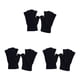 thumbnail image 4 of Sonducket 1 par de guantes sin dedos, estilo sencillo, tejido artesanal, accesorio de ropa para hombres y mujeres, calentador de manos de punto Type1 NO1, 4 of 6