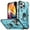 Light blue, variant on Case for iPhone iPhone 17 Military Grade Shockproof Magnetic Attachment with Stand Case Cover,Blue,For iPhone 17