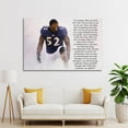 thumbnail image 3 of Sportsmen Ray Lewis Art Poster, 3 of 5