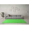 thumbnail image 3 of Ahgly Company Indoor Rectangle Solid Green Modern Area Rugs, 2' x 4', 3 of 4