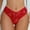 c01Red, variant on LNWUY Womens Underwear Fashion Lace Seamless Hipster Underwear High Cut Cheeky Panties Briefs Black L