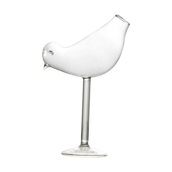 Copa de champán para pájaros, copas para bebidas, copas de cóctel ahumadas, copas de cóctel en forma de pájaro para cena de boda Sunnimix Copas de cóctel
