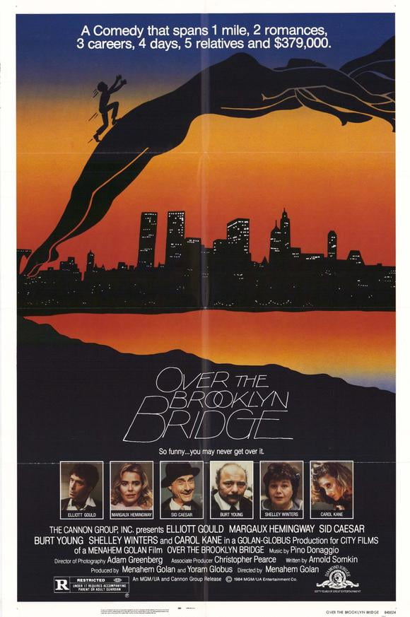 Over Brooklyn Bridge Movie Poster Style A 27 X 40 1984 Walmart Com Walmart Com