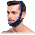 thumbnail image 1 of Sangle Menton pour Dormir Solution Confortable pour Arrêter de Ronfler, Utilisateurs de Sangle Menton, Sangle Menton, Aide au Sommeil pour Hommes et Femmes Aides Respirantes pour Réduire le Ronflement pour Utilisateurs pour Garder la Bouche Fermée, 1 of 5